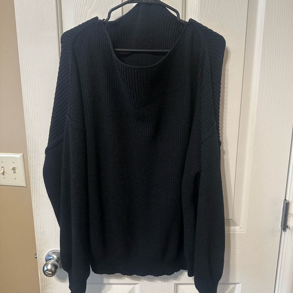 Black Knit Sweater